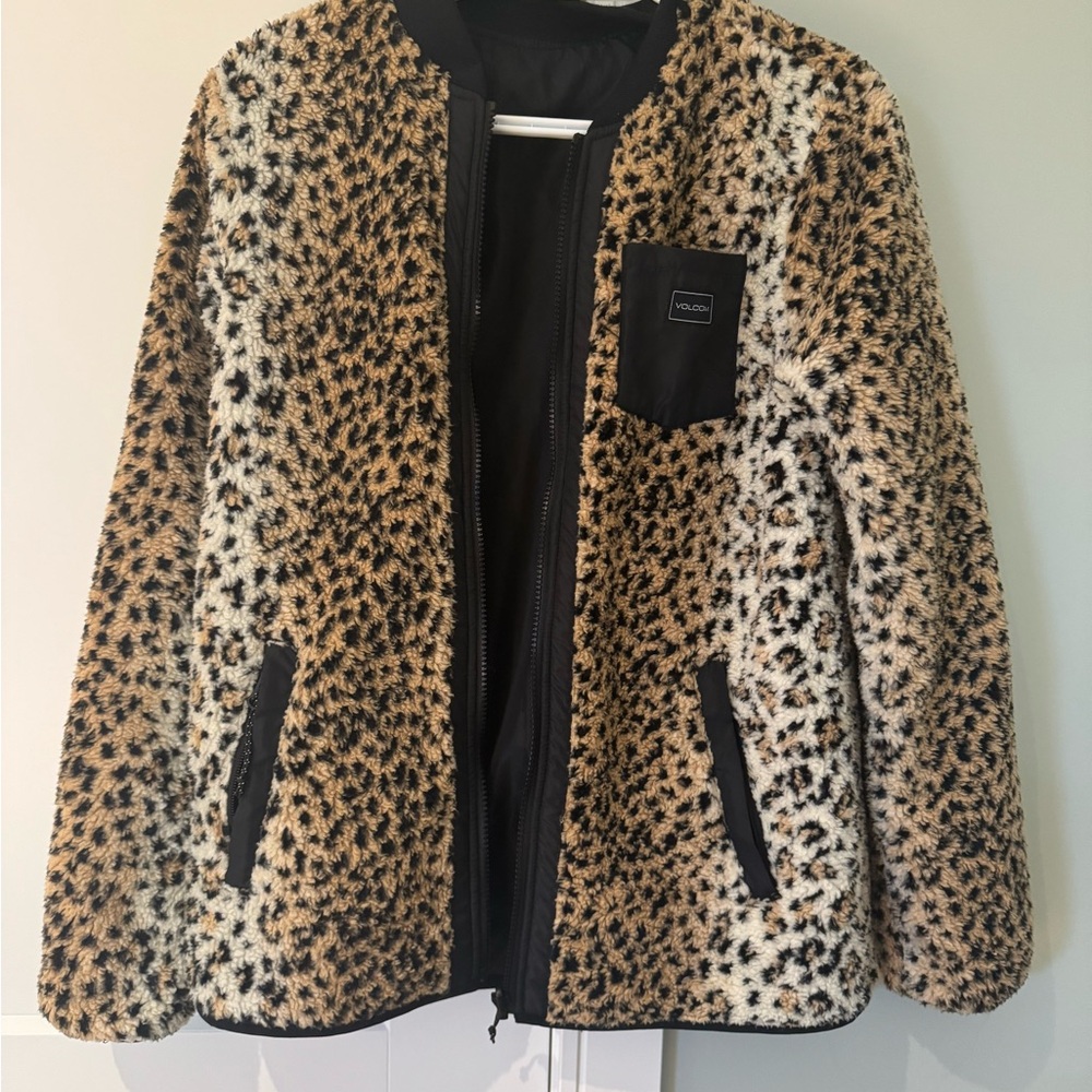 Leopard Teddy Jacket